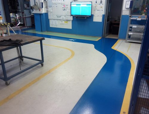 Epoksi premaz – Izdelava črt in označb – Yaskawa
